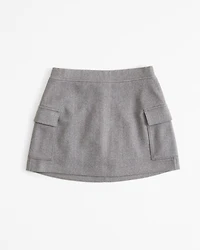 Cargo Fleece Mini Skirt