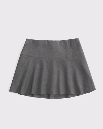 High Rise Flirty Mini Skort