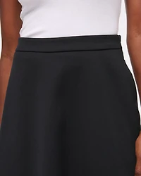 High Rise Circle-Cut Maxi Skirt