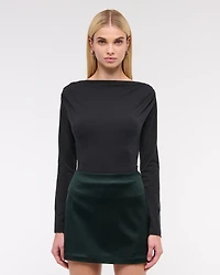 Sequin Mini Skort