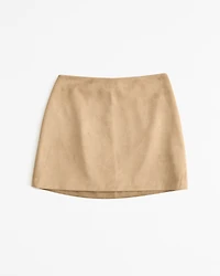 The A&F Scarlett Faux Suede Mini Skort