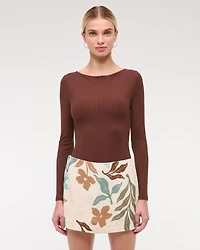 Mid Rise Mini Skort