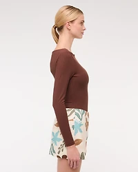 Mid Rise Mini Skort