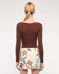 Mid Rise Mini Skort