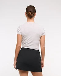 The A&F Scarlett Curve Love Mini Skort