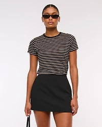 The A&F Scarlett Curve Love Suiting Mini Skort