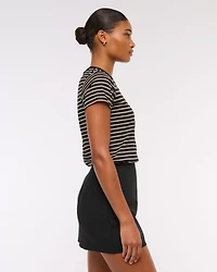 The A&F Scarlett Curve Love Suiting Mini Skort