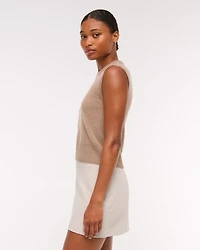 The A&F Scarlett Curve Love Suiting Mini Skort