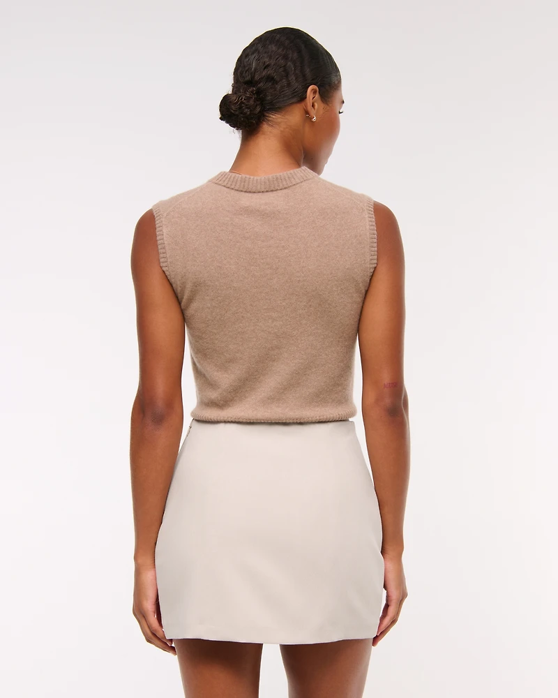 The A&F Scarlett Curve Love Suiting Mini Skort