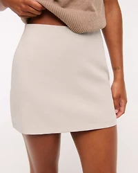 The A&F Scarlett Curve Love Suiting Mini Skort