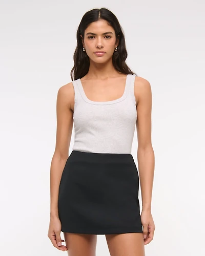 The A&F Scarlett Suiting Mini Skort