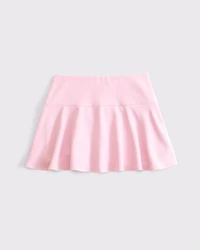 High Rise Flirty Drop-Waist Mini Skort