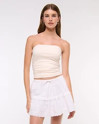 Mid Rise Pull-On Mini Skort