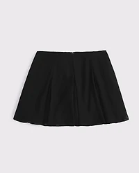 High Rise Flowy Godet Mini Skirt