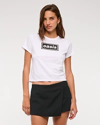 The A&F Scarlett Low Rise Micro Wrap Mini Skort