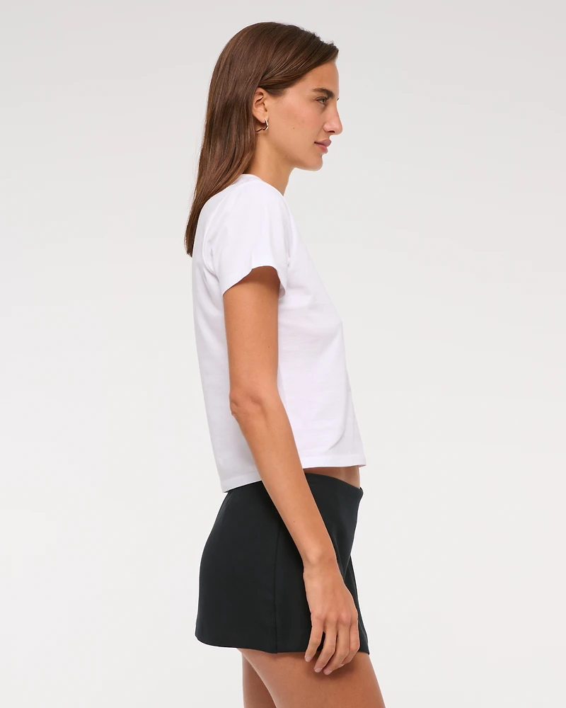 The A&F Scarlett Low Rise Micro Wrap Mini Skort