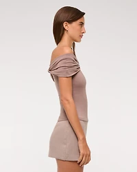 The A&F Scarlett Low Rise Micro Wrap Mini Skort