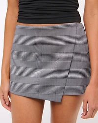 The A&F Scarlett Low Rise Micro Wrap Mini Skort