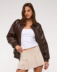 The A&F Scarlett Low Rise Micro Pleated Mini Skort