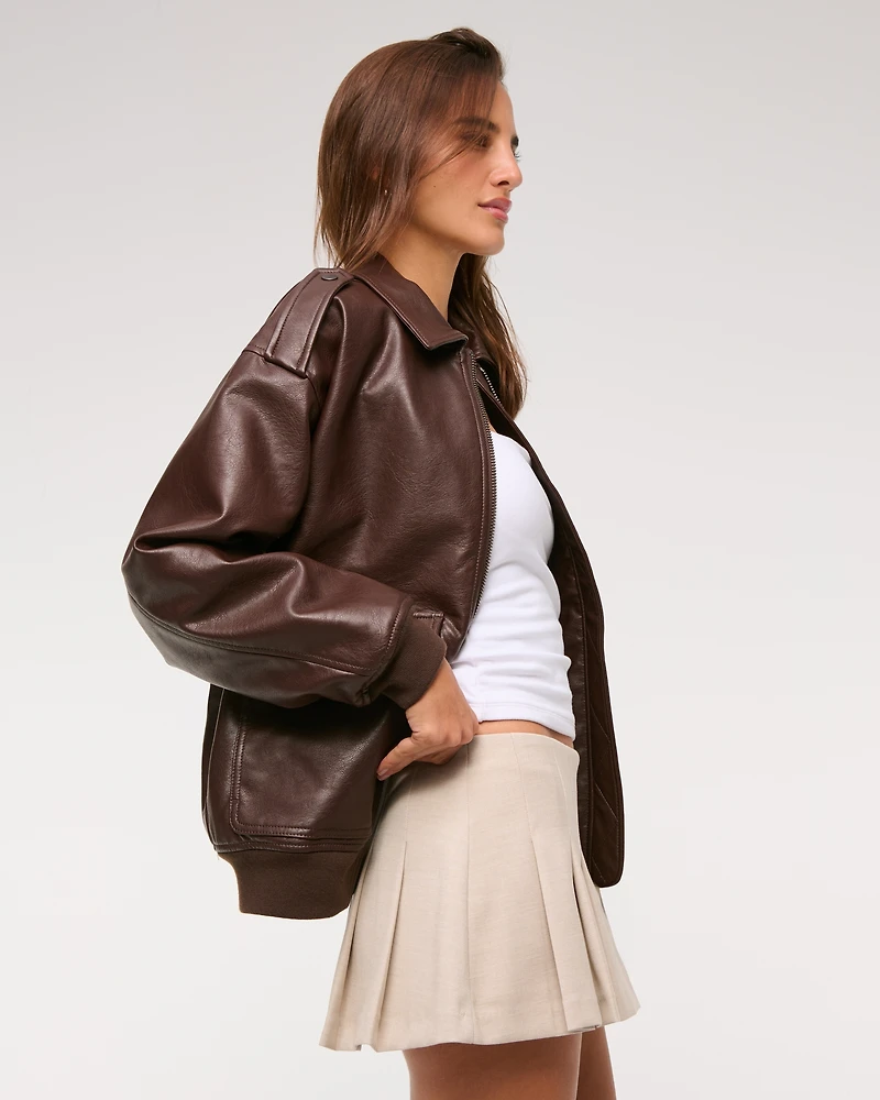 The A&F Scarlett Low Rise Micro Pleated Mini Skort