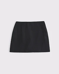 The A&F Scarlett Linen-Blend Mini Skort