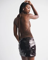 The A&F Scarlett Sequin Mini Skort