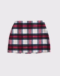 The A&F Scarlett Wool-Blend Mini Skort