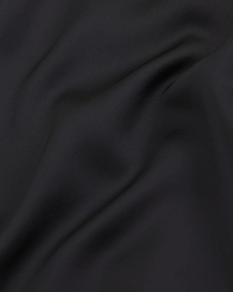 High Rise Satin Maxi Skirt