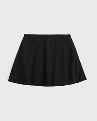 The A&F Sienna Linen-Blend Mini Skort