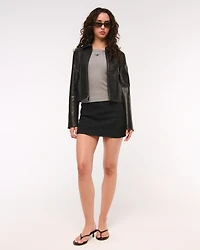 The A&F Scarlett Lace Mini Skort