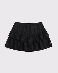 High Rise Drop-Waist Mini Skort