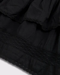 High Rise Drop-Waist Mini Skort