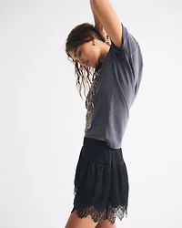 High Rise Flirty Mini Skort