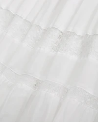 Tie-Waist Tiered Maxi Skirt