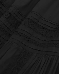 High Rise Pull-On Boho Maxi Skirt