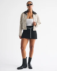 The A&F Scarlett Curve Love Forme Mini Skort
