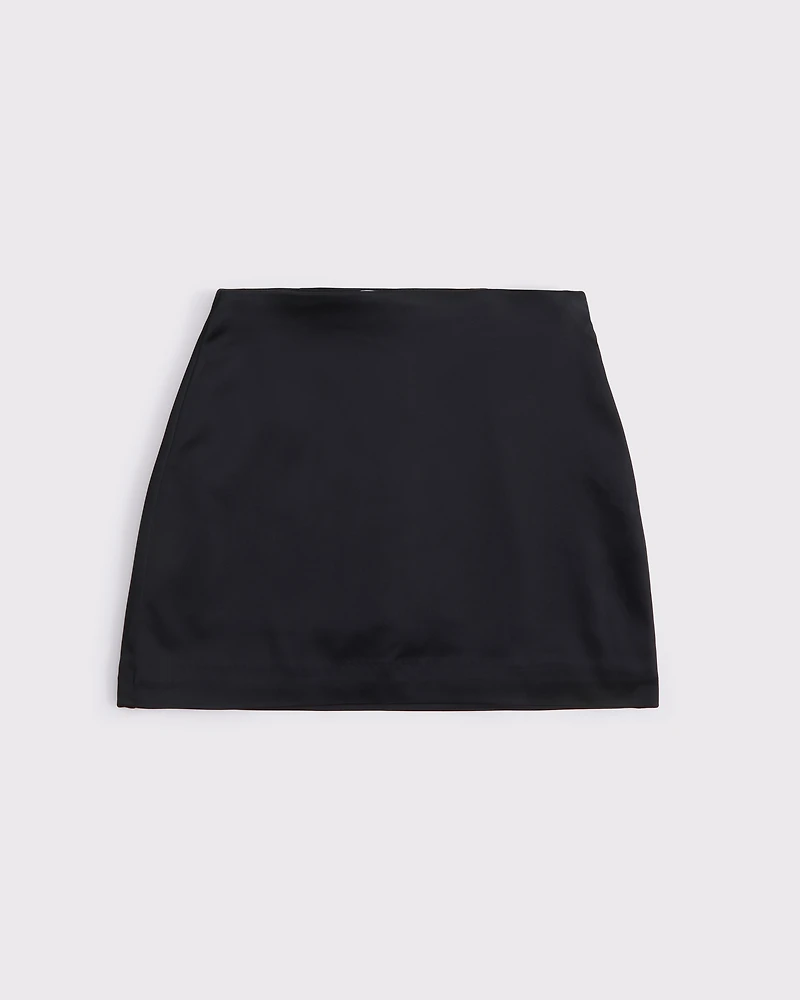 The A&F Scarlett Satin Sculpt Mini Skort