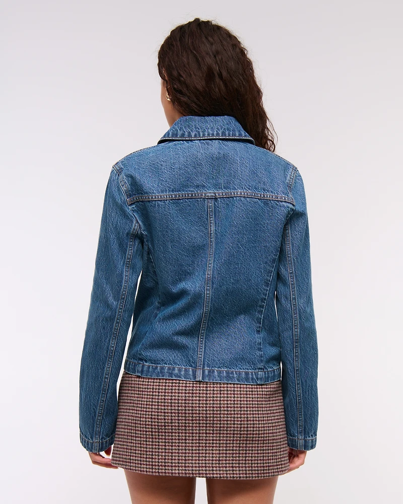 The A&F Scarlett Wool-Blend Mini Skort