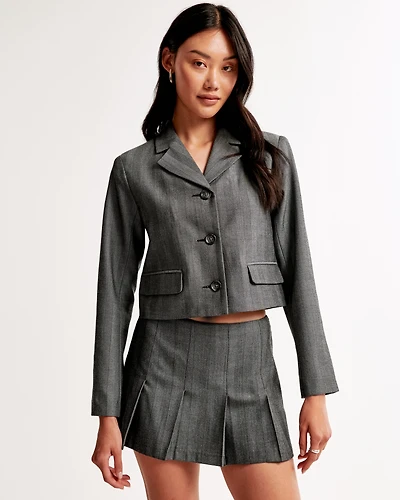 Cropped Blazer