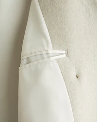 Wool-Blend Trench Coat