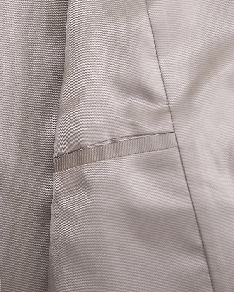 Collarless Sherpa Jacket