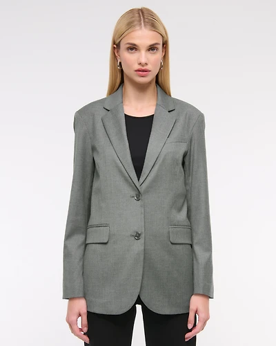 Relaxed Suiting Blazer