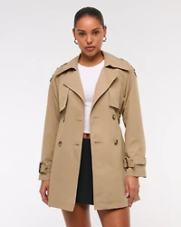 Mid-Length Trench Coat
