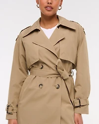 Mid-Length Trench Coat