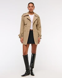 Mid-Length Trench Coat
