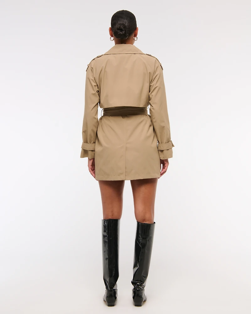 Mid-Length Trench Coat