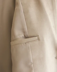 Vegan Suede Slouchy Blazer