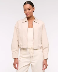 Cinched Double-Zip Jacket