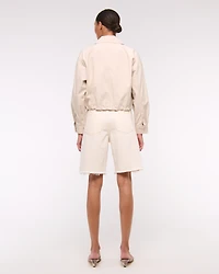 Cinched Double-Zip Jacket