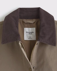 Mid-Length Waxed Barn Jacket